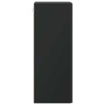vidaXL Nástenná skrinka Čierna 66 x 34,5 x 90 cm Kompozitné drevo – Obrázok 4