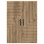 vidaXL Nástenná skrinka Dub artisan 66 x 34,5 x 90 cm Kompozitné drevo – Obrázok 3