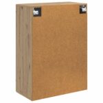 vidaXL Nástenná skrinka Dub artisan 66 x 34,5 x 90 cm Kompozitné drevo – Obrázok 5