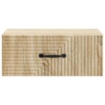vidaXL Nástenná nočná skrinka so zásuvkou Dub sonoma 49 x 34,5 x 20 cm – Obrázok 4
