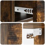 vidaXL Nástenná nočná skrinka so zásuvkou Dymový dub 49 x 34,5 x 20 cm – Obrázok 7