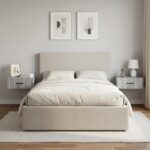 vidaXL Nástenná nočná skrinka 2 pcs Sivá sonoma 49 x 34,5 x 20 cm