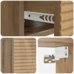 vidaXL Nástenná nočná skrinka 2 pcs Dub artisan 49 x 34,5 x 20 cm – Obrázok 8