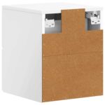 vidaXL Nástenná nočná skrinka Biela s vysokým leskom 34,5 x 33 x 40 cm – Obrázok 6