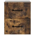 vidaXL Nástenná nočná skrinka 2 pcs Dymový dub 34,5 x 33 x 40 cm – Obrázok 5