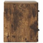 vidaXL Nástenná nočná skrinka 2 pcs Dymový dub 34,5 x 33 x 40 cm – Obrázok 6