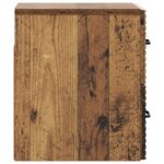 vidaXL Nástenná nočná skrinka Nástenný Staré drevo 34,5 x 33 x 40 cm – Obrázok 5