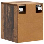 vidaXL Nástenná nočná skrinka Nástenný Staré drevo 34,5 x 33 x 40 cm – Obrázok 6
