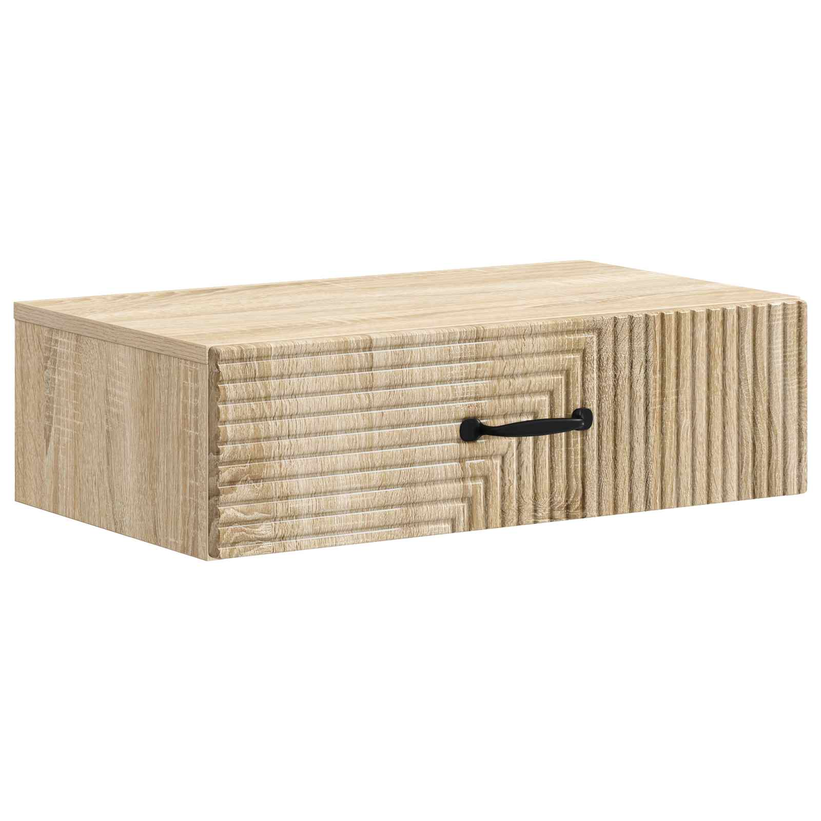 898657_1.jpg vidaXL Nástenný bočný stôl Dub sonoma 59 x 34,5 x 17 cm – Obrázok 1
