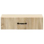 vidaXL Nástenný bočný stôl Dub sonoma 59 x 34,5 x 17 cm – Obrázok 4
