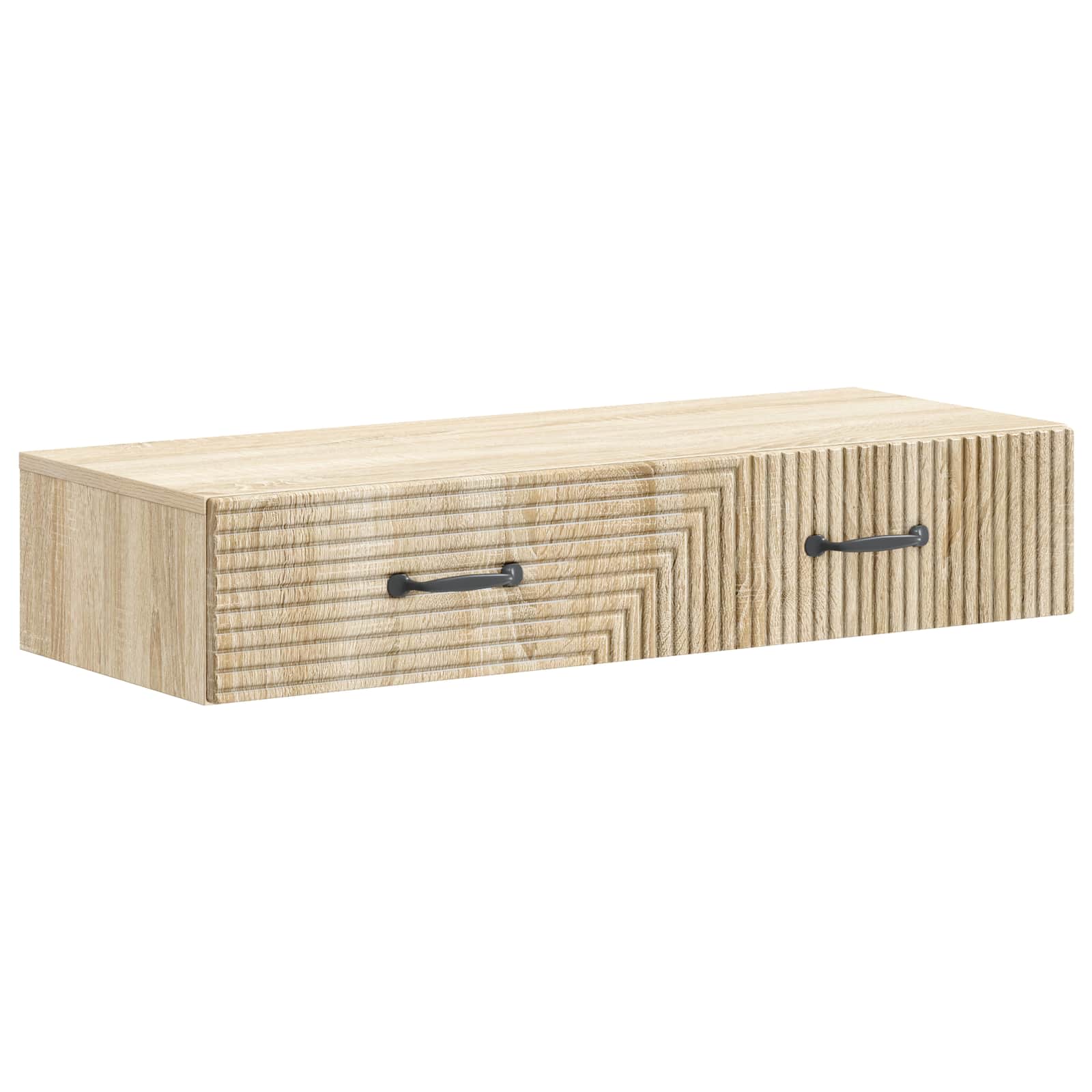 898667_1.jpg vidaXL Nástenný bočný stôl Dub sonoma 87,5 x 34,5 x 17 cm – Obrázok 1