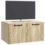 vidaXL Nástenná TV skrinka Nástenný Dub sonoma 59,5 x 41 x 30 cm – Obrázok 3