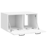 vidaXL Nástenná TV skrinka Biela s vysokým leskom 59,5 x 41 x 30 cm – Obrázok 5