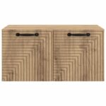 vidaXL Nástenná TV skrinka Nástenný Dub artisan 59,5 x 41 x 30 cm – Obrázok 6