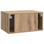 vidaXL Nástenná TV skrinka Nástenný Dub artisan 59,5 x 41 x 30 cm – Obrázok 8