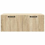 vidaXL Nástenná TV skrinka Nástenný Dub sonoma 78,5 x 41 x 30 cm – Obrázok 6