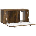 vidaXL Nástenná TV skrinka Nástenný Dymový dub 59,5 x 31 x 30 cm – Obrázok 5