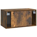 vidaXL Nástenná TV skrinka Nástenný Dymový dub 59,5 x 31 x 30 cm – Obrázok 8