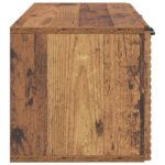 vidaXL Nástenná TV skrinka Nástenný Staré drevo 59,5 x 31 x 30 cm – Obrázok 7