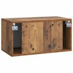 vidaXL Nástenná TV skrinka Nástenný Staré drevo 59,5 x 31 x 30 cm – Obrázok 8