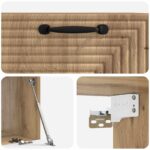 vidaXL Nástenná TV skrinka Nástenný Dub artisan 59,5 x 31 x 30 cm – Obrázok 9