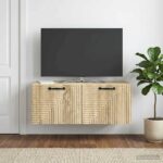 vidaXL Nástenná TV skrinka Nástenný Dub sonoma 78,5 x 31 x 30 cm – Obrázok 4