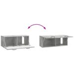 vidaXL Nástenná TV skrinka Nástenný Betónovo sivá 78,5 x 31 x 30 cm – Obrázok 10