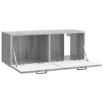 vidaXL Nástenná TV skrinka Nástenný Sivá sonoma 78,5 x 31 x 30 cm – Obrázok 5