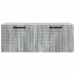 vidaXL Nástenná TV skrinka Nástenný Sivá sonoma 78,5 x 31 x 30 cm – Obrázok 6
