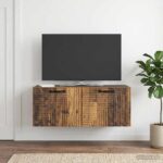 vidaXL Nástenná TV skrinka Nástenný Staré drevo 78,5 x 31 x 30 cm – Obrázok 4
