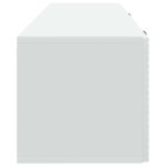 vidaXL Nástenná TV skrinka Biela 98 x 31 x 30 cm Kompozitné drevo – Obrázok 7