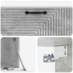 vidaXL Nástenná TV skrinka Nástenný Betónovo sivá 98 x 31 x 30 cm – Obrázok 9
