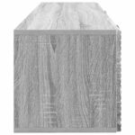 vidaXL Nástenná TV skrinka Nástenný Sivá sonoma 98 x 31 x 30 cm – Obrázok 7
