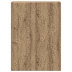 vidaXL Nástenná skrinka Dub artisan 66 x 34,5 x 90 cm Kompozitné drevo – Obrázok 3