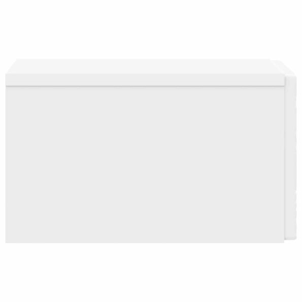 vidaXL Nástenný bočný stôl 2 pcs Biela 34,5 x 33 x 20 cm – Obrázok 5