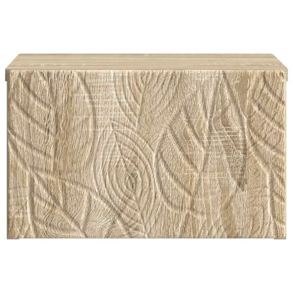 vidaXL Nástenný bočný stôl Dub sonoma 34,5 x 33 x 20 cm – Obrázok 3