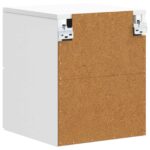 vidaXL Nástenná nočná skrinka 2 pcs Biela 34,5 x 33 x 40 cm – Obrázok 6