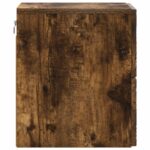 vidaXL Nástenná nočná skrinka 2 pcs Dymový dub 34,5 x 33 x 40 cm – Obrázok 5