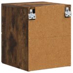 vidaXL Nástenná nočná skrinka 2 pcs Dymový dub 34,5 x 33 x 40 cm – Obrázok 6