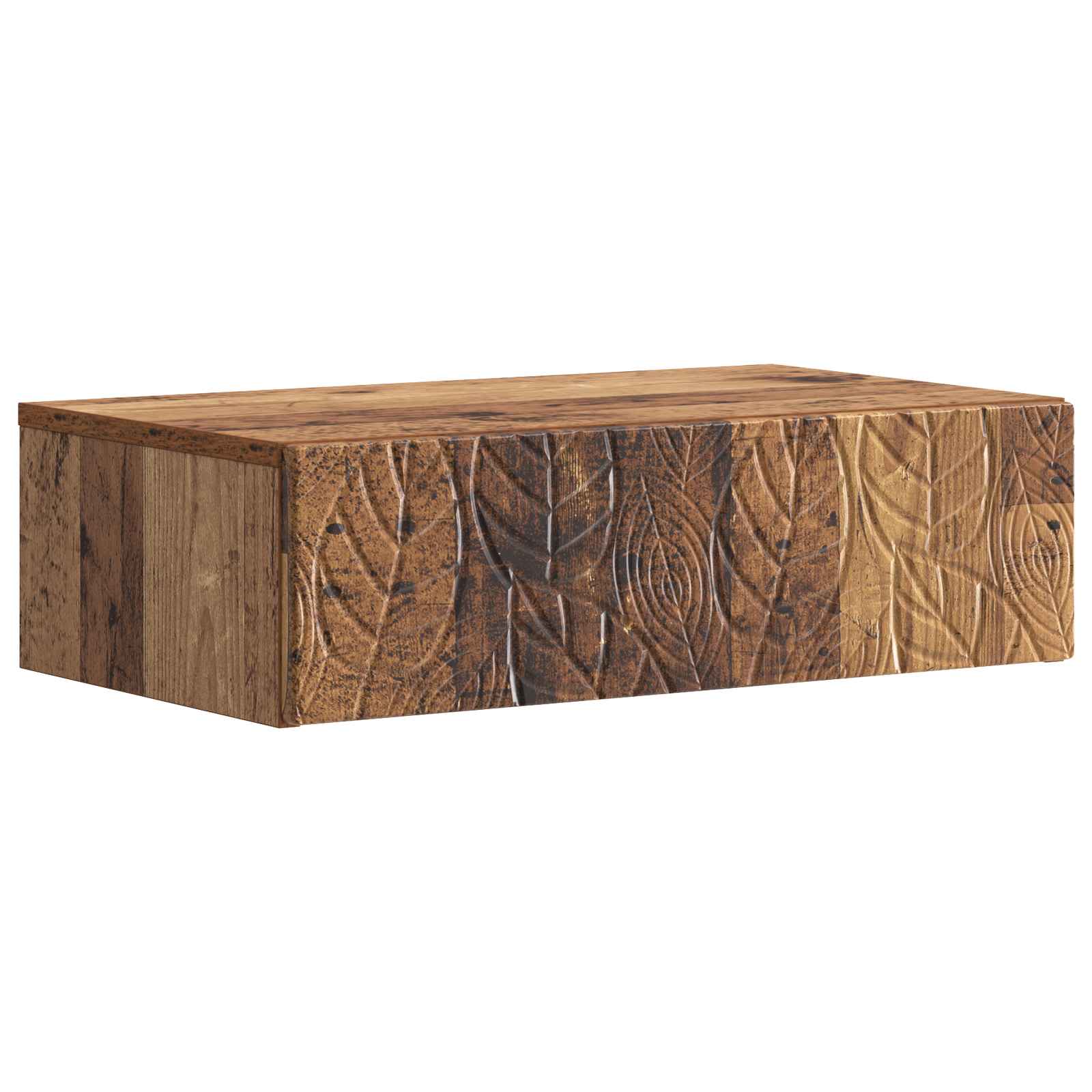 898833_1.jpg vidaXL Nástenný bočný stôl Staré drevo 59 x 34,5 x 17 cm – Obrázok 1