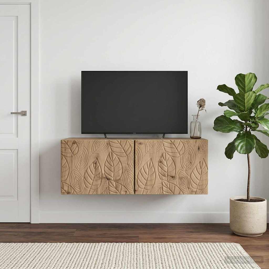 898854_1.jpg vidaXL Nástenná TV skrinka 59,5 x 41 x 30 cm Dub artisan – Obrázok 1