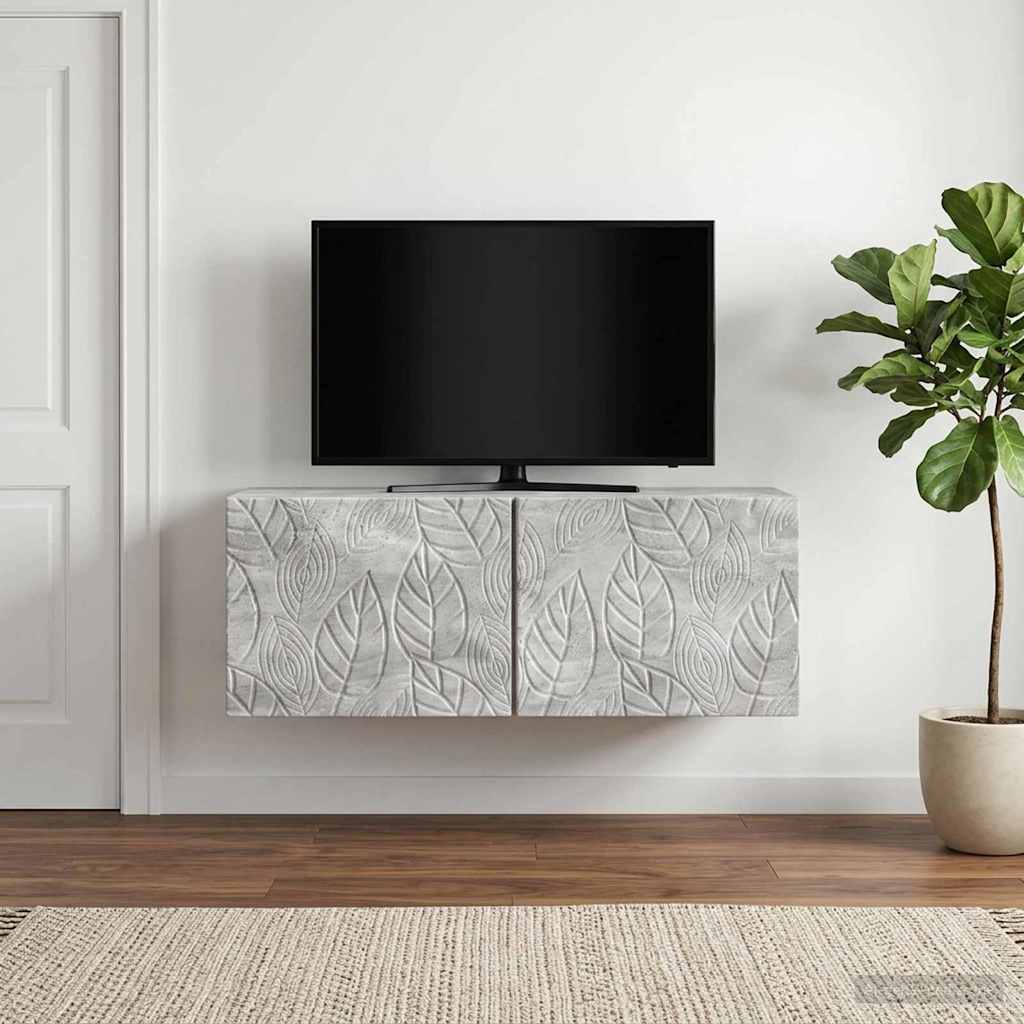898868_1.jpg vidaXL Nástenná TV skrinka 98 x 41 x 30 cm Betónovo sivá – Obrázok 1