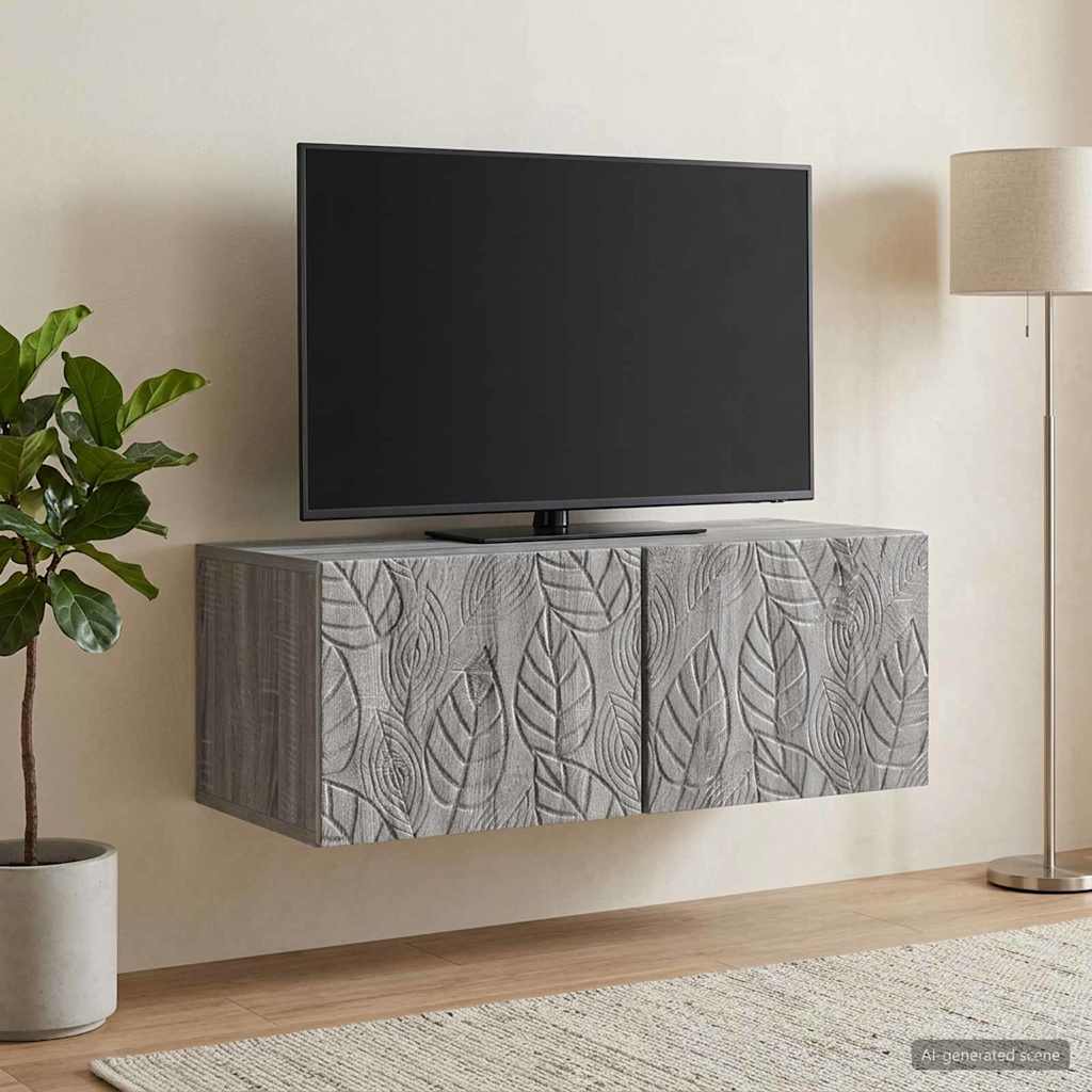 898881_1.jpg vidaXL Nástenná TV skrinka 59,5 x 31 cm Sivý Sonoma Kompozitné drevo – Obrázok 1