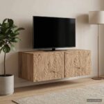 vidaXL Nástenná TV skrinka 59,5 x 31 cm Dub artisan Kompozitné drevo – Obrázok 3