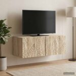 vidaXL Nástenná TV skrinka 78,5 x 31 cm Dub sonoma Kompozitné drevo
