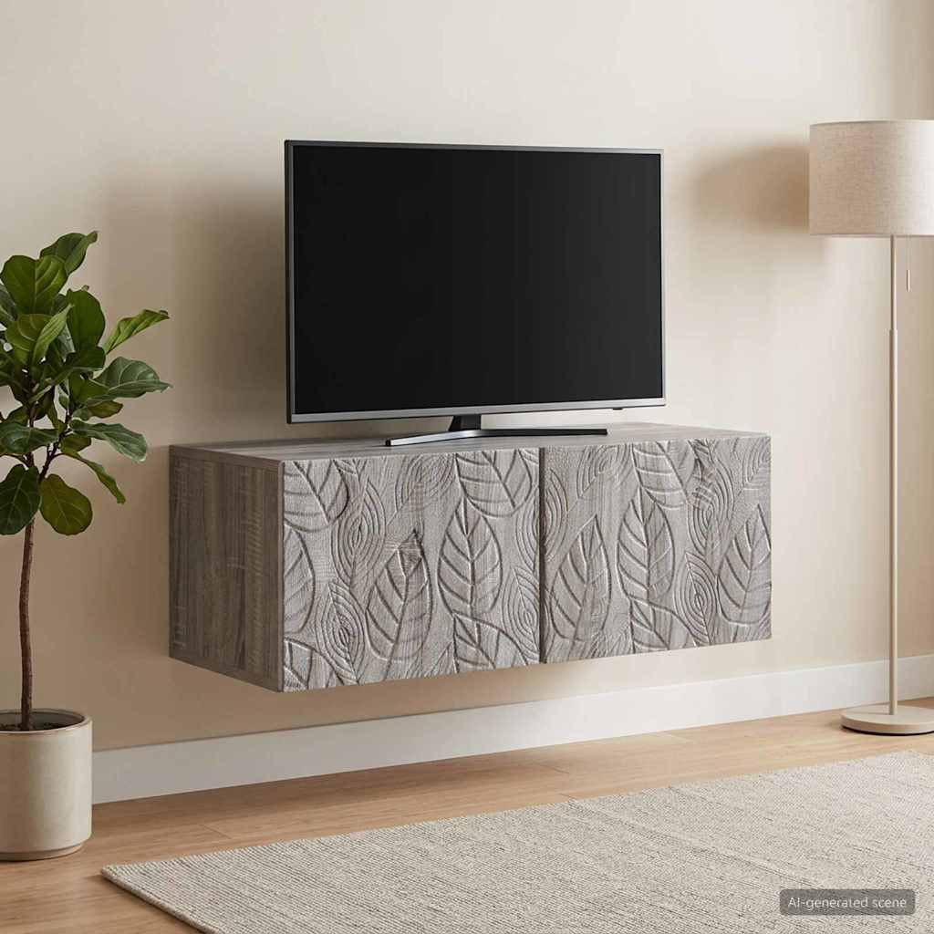 898891_1.jpg vidaXL Nástenná TV skrinka 78,5 x 31 cm Sivý Sonoma Kompozitné drevo – Obrázok 1