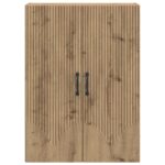 vidaXL Nástenná skrinka Dub artisan 66 x 34,5 x 90 cm Kompozitné drevo – Obrázok 3