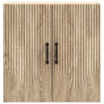 vidaXL Nástenná skrinka Dub sonoma 59 x 31 x 60 cm Kompozitné drevo – Obrázok 3