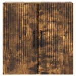 vidaXL Nástenná skrinka Dymový dub 59 x 31 x 60 cm Kompozitné drevo – Obrázok 3