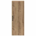 vidaXL Nástenná skrinka Dub artisan 33 x 34,5 x 90 cm Kompozitné drevo – Obrázok 3